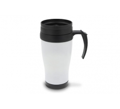 Koffiebeker metaal 350ml bedrukken