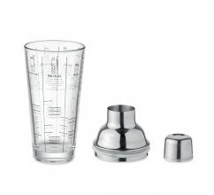 Glazen cocktailshaker 400 ml bedrukken